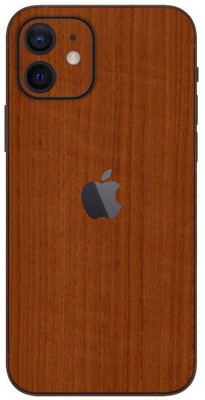 Orgic India iPhone 12 Mini Mobile Skin(Mahagony Wood)