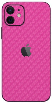 Orgic India iPhone 12 Mini Mobile Skin(Carbon Pink)