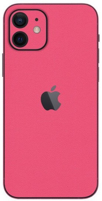 Orgic India iPhone 12 Mini Mobile Skin(Pink)