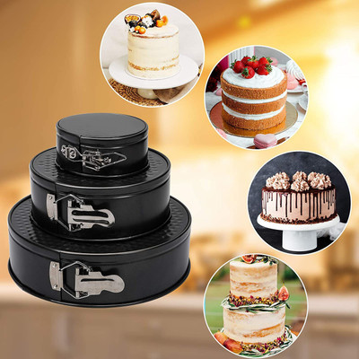 ZURU BUNCH Aluminium Cake Mould 3(Pack of 3)