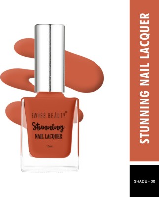 SWISS BEAUTY Stunning Nail Polish (SB-105-30) | Long Lasting | Rich Rosewood