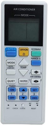 Technology Ahead COMPLITABLE WITH PANASONIC INVERTER AIR CONDITIONER REMOTE Panasonic Remote Controller(White)