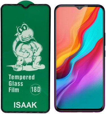ISAAK Edge To Edge Tempered Glass for Infinix Hot 8 18D Tempered Glass(Pack of 1)