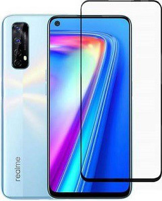 kentop Edge To Edge Tempered Glass for Realme 7i + RMX2103(Pack of 1)