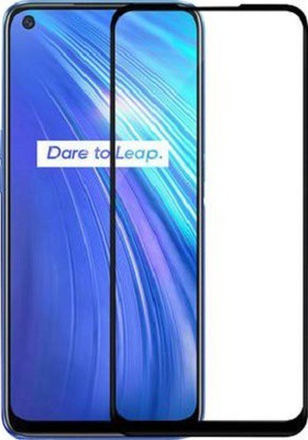 kentop Edge To Edge Tempered Glass for Realme 6 + RMX2001(Pack of 1)