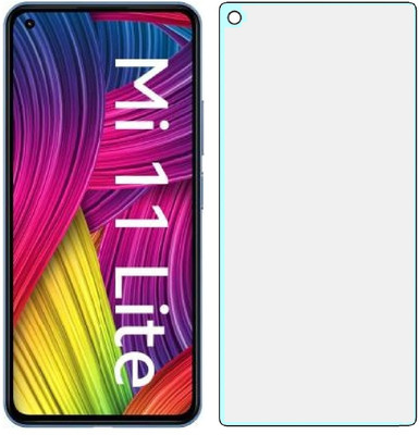 ECMERED Tempered Glass Guard for Xiaomi Mi 11 Lite, Mi 11 Lite (Matte Transparent)(Pack of 1)