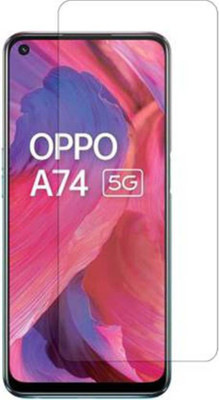 SRT Tempered Glass Guard for Oppo A74 5G(Pack of 1)