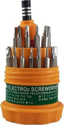 SONANI mobile and laptop screw driver set Combination Screwdriver Set (Pack of 31) Combination Screwdriver Set(Pack of 31)