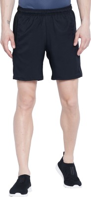 Rock.it Solid Men Black Sports Shorts