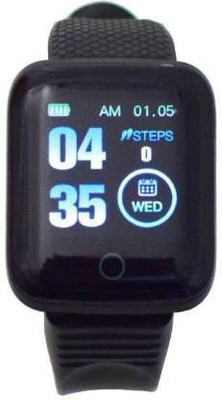 IMMUTABLE Sport Smart Fitness Tracker Intelligent Smartwatch(Black Strap, FREE SIZE)