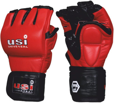 usi Boxing Gloves , Punching Gloves , Amateur MMA Gloves (618E1) Boxing Gloves(Red)