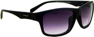 Els Rectangular Sunglasses(For Men & Women, Black)