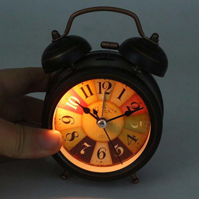 ASTOUND Analog Black Clock