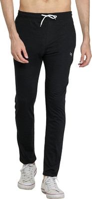 Leebonee Solid Men Black Track Pants