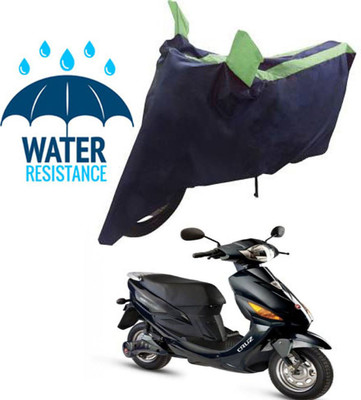 RONISH Waterproof Two Wheeler Cover for Hero(Electric Cruz, Blue, Green)