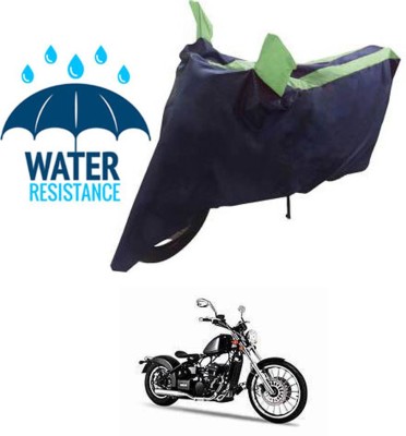 RONISH Waterproof Two Wheeler Cover for FAB Regal Raptor(Bobber 350, Blue, Green)