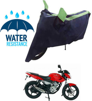 RONISH Waterproof Two Wheeler Cover for Bajaj(Pulsar 135 LS DTS-i, Blue, Green)