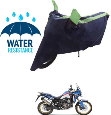 RONISH Waterproof Two Wheeler Cover for Honda(Africa Twin, Blue, Green)