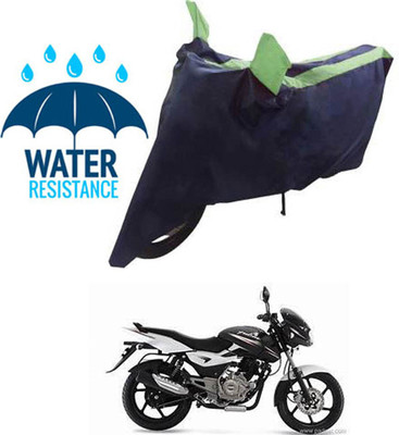RONISH Waterproof Two Wheeler Cover for Bajaj(Pulsar 150 DTS-i, Blue, Green)