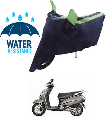 RONISH Waterproof Two Wheeler Cover for Honda(Activa 125, Blue, Green)