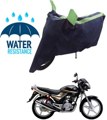 RONISH Waterproof Two Wheeler Cover for Yamaha(Libero G5, Blue, Green)