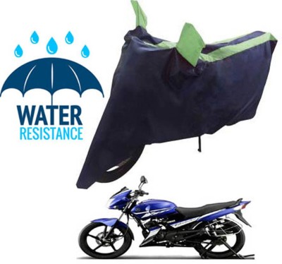 RONISH Waterproof Two Wheeler Cover for Yamaha(Gladiator, Blue, Green)