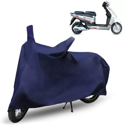 Richiee Two Wheeler Cover for Hero(Electric NYX e5, Blue)