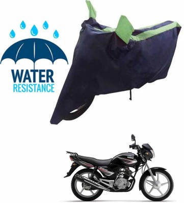 RONISH Waterproof Two Wheeler Cover for Yamaha(YBR 110, Blue, Green)