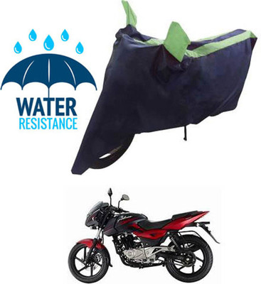 RONISH Waterproof Two Wheeler Cover for Bajaj(Pulsar 180 DTS-i, Blue, Green)