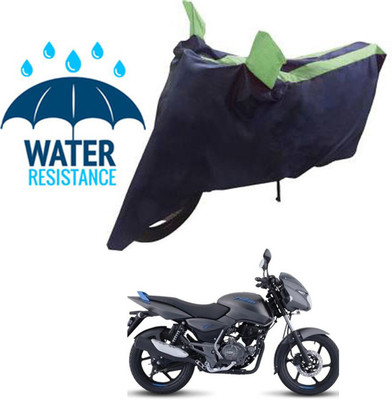 RONISH Waterproof Two Wheeler Cover for Bajaj(Pulsar 125 Neon, Blue, Green)