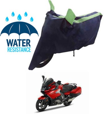 RONISH Waterproof Two Wheeler Cover for BMW(K 1600, Blue, Green)