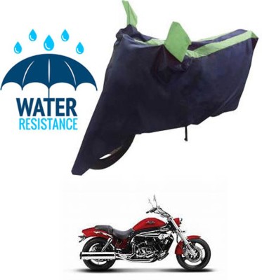 RONISH Waterproof Two Wheeler Cover for Hyosung(Aquila Pro 650, Blue, Green)