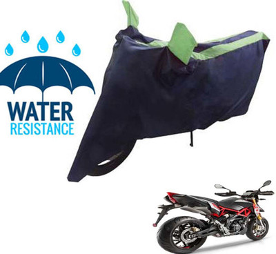 RONISH Waterproof Two Wheeler Cover for Aprilia(Dorsoduro 900, Blue, Green)