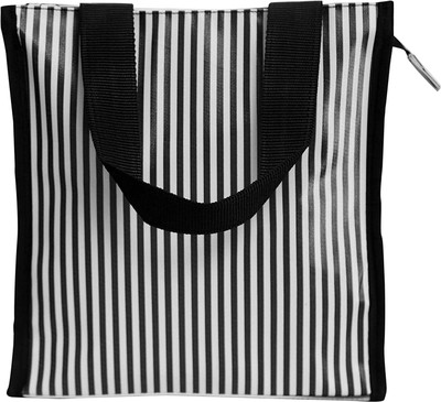 Marine Pearl LBSQBLWH Waterproof Lunch Bag(Black, 11 L)