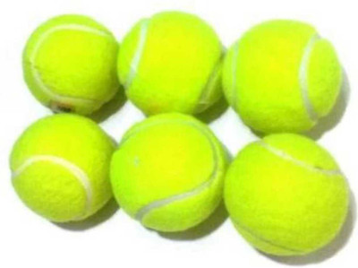 Happysome Cricket Tennis Ball Cricket Tennis Ball(Standard, Pack of 6, Green)
