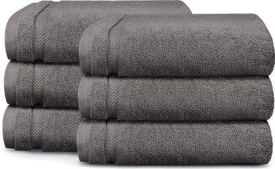 MYTRIDENT Cotton 625 GSM Face Towel Set(Pack of 6)