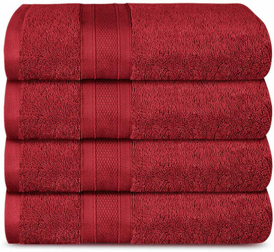 MYTRIDENT Cotton 500 GSM Hand Towel Set(Pack of 4)
