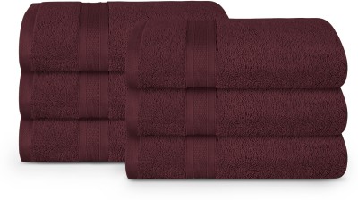 TRIDENT Cotton 500 GSM Face Towel Set(Pack of 6)