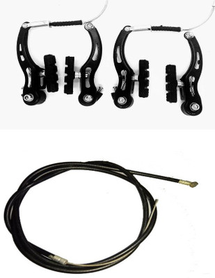 NNBS COMBO BREAK SET POWER PANJA WITH WIRE SET HIGH QUALITY Bicycle Brake Disk(15 mm)