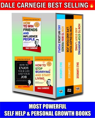 Dale Carnegie Books In English, 3 Best Selling Self Help & Personal Growth Books Set, How To Win Friends And Influence People, English Speaking Course Books & Many More Powerful Books Of Dale Carnegie(Paperback, Dale Carnegie)