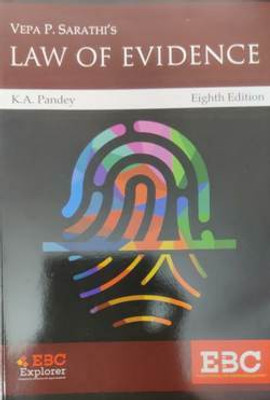 Vepa P. Sarathi's law of evidence(Paperback, K.A.Pandey)
