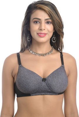 soft beauty BSKL Bra Women Full Coverage Lightly Padded Bra(Grey)