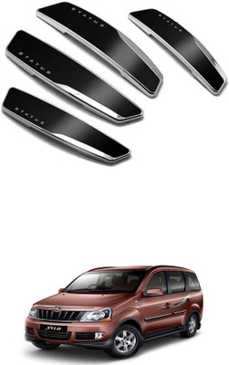 APICAL Plastic Car Door Guard(Black, Pack of 4, Mahindra, Xylo)