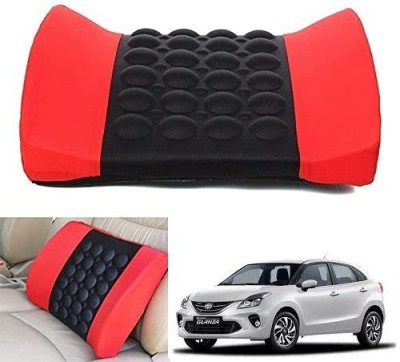 CARIZO Red, Black Nylon Car Pillow Cushion for Toyota(Rectangular, Pack of 1)