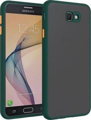 Maniya Creations Back Cover for Samsung Galaxy J7 Prime, (Smoke cover) (Green, Camera Bump Protector)(Green)
