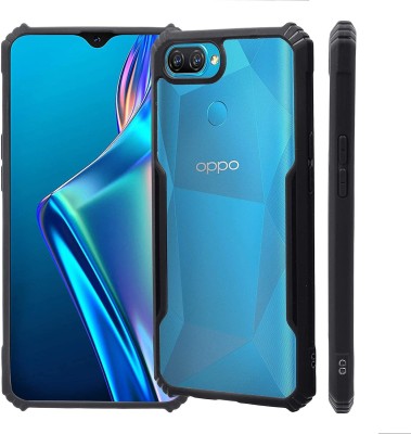 coverplay Back Cover for Oppo A5s, OPPO F9 Pro(Transparent, Shock Proof)