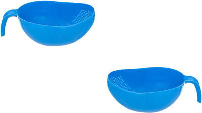 Kitchen4U Strainer(Blue Pack of 2)