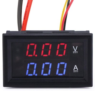 Electrobot 0.28" LED Voltmeter Ammeter Digital Multimeter Display DC 0-100V 10A Electronic Components Electronic Hobby Kit