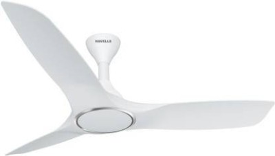 HAVELLS Stealth Air 1250 mm 3 Blade Ceiling Fan(Silent Operation | white | Pack of 1)