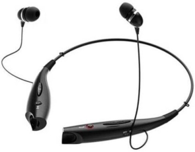 TechBuddy HBS730 sports Neckband Bluetooth Headhone with mic 5441 Bluetooth Headset(Black, In the Ear)